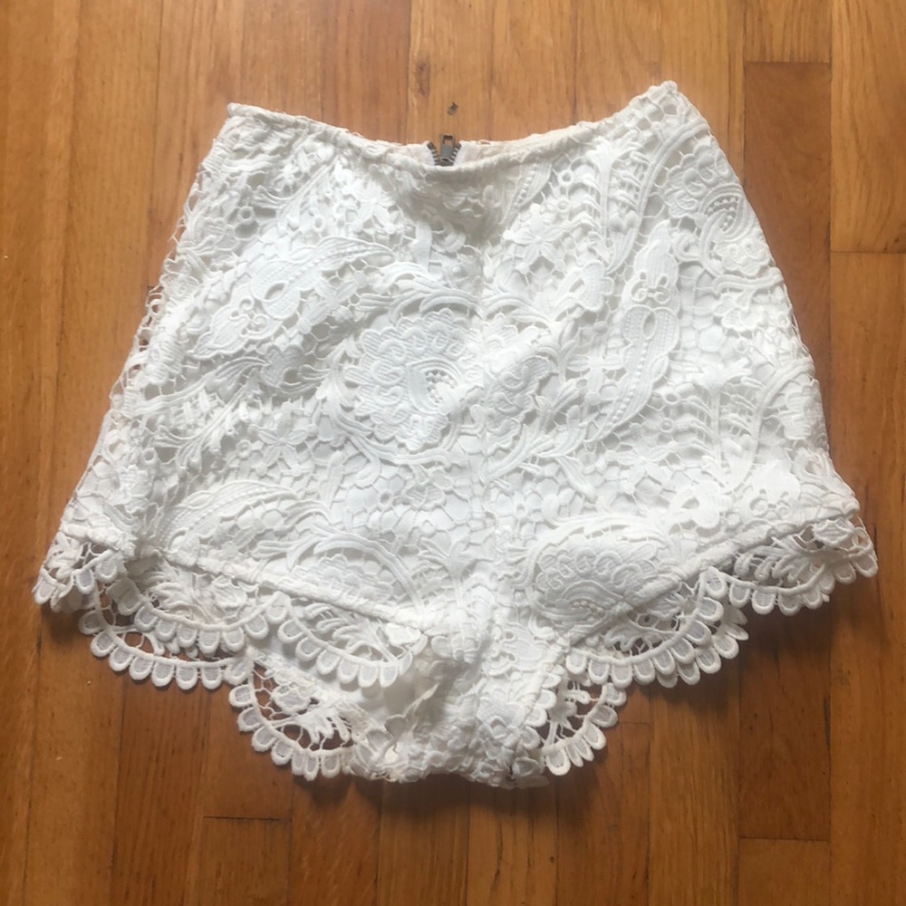 SCF lace shorts